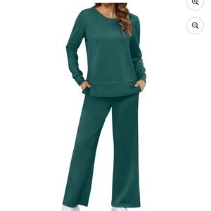 Women's Green Lounge Set